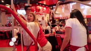 European Pongers at Heart Attack Grill [upl. by Chari718]