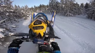 600RS BACKCOUNTRY RIDING [upl. by Gunter406]