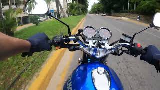 Suzuki EN125 2A con GoPro Hero 9 [upl. by Llij]