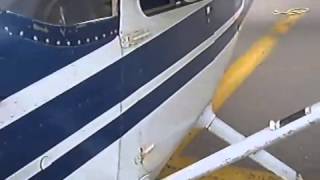 Preflight and run up on a Cessna 172M [upl. by Harac]