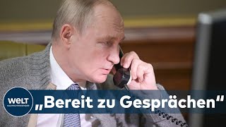 Kreml RUSSLAND zu Verhandlungen mit der UKRAINE bereit  EILMELDUNG [upl. by Akili269]