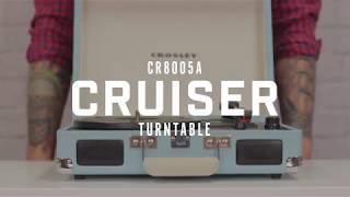 Platine vinyle Cruiser Deluxe  Crosley [upl. by Emyaj]