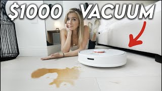 I Tried The 1000 Robot Vacuum Is It Worth it [upl. by Gerrit]