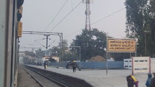 Jalandhar Cantt Highspeed SkipShane Punjab ExpressTrain Lover [upl. by Keily]