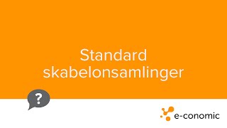 Standard skabelonsamlinger [upl. by Kannan916]