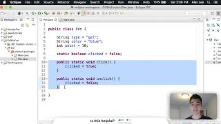 ObjectOriented Programming Java Tutorial Java OOP 71 [upl. by Clementas]