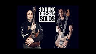 30 Nuno Bettencourt Guitar Solos [upl. by Oiramal281]