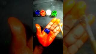 Indian 🇮🇳 Burma Myanmar 🇹🇼 handmade paint tiranga colour painting shortvideo tending shorts [upl. by Wallace]