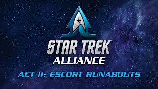 Escort Runabouts  Dominion War Act II Ep 3  Star Trek Attack Wing Alliance System [upl. by Otrevire]