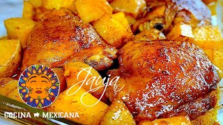 Pollo al Horno de Leña con Papas  Receta de Locos X el Asado [upl. by Einalem597]