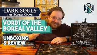 Dark Souls The Board Game Vordt Of The Boreal Valley Expansion Review amp Unboxing [upl. by Vories]