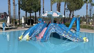 childrens pool Sentido Selin Kamelya collection hotel Side Turkije [upl. by Euqinad]