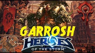 HEROES OF THE STORM 20  GARROSH  LA CATAPULTA ORCA  GAMING TROY [upl. by Eserrehs]