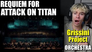 AOT Orchestra is PERFECT  REQUIEM FOR ATTACK ON TITAN  Grissini Project Orchestra [upl. by Streetman]