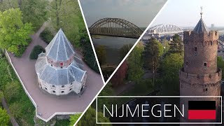 De historische Keizerstad  Nijmegen  Bezienswaardigheden  Drone video 2022 [upl. by Gnaoh]