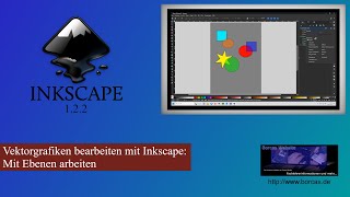 Vektorgrafikerstellung mit Inkscape – Mit Ebenen arbeiten [upl. by Andrej]