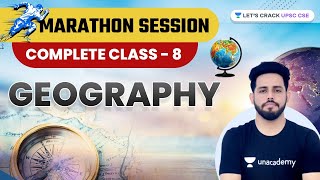 Complete Class 8th Geography  NCERT Marathon Session  UPSC CSE  Anirudh Malik [upl. by Buyse]