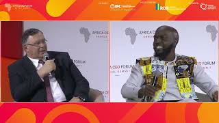 CONVERSATION WITH  Patrick Pouyanné amp Aliko Dangote [upl. by Dayle776]