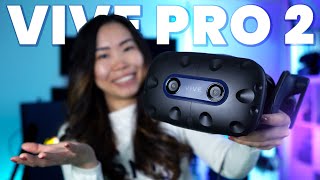 WEIRDEST Headset Out Now  HTC VIVE Pro 2 Review [upl. by Gilberta595]