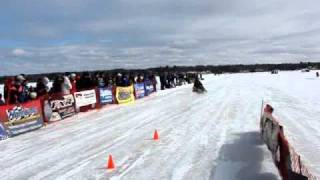 guinness snowmobile top speed record at 1908 [upl. by Mavilia]