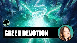 Mono Green Devotion  Pioneer Deck Guide  Magic Online [upl. by Edahs302]