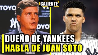 DUEÑO DE LOS YANKEES REVELA QUE JUAN SOTO HA CUMPLIDO SUS EXPECTATIVAS ¡ESTO DIJO [upl. by Gujral729]