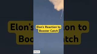 Elon reacts to Starship Booster returning to the tower elonmusk starship spacex [upl. by Baron581]