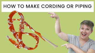 How To Make Cording [upl. by Lark]