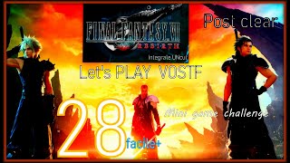 Final Fantasy 7 REBIRTH Lets play souffrance des mini jeux suite ou pas VR missions Brutal 28 [upl. by Uol]