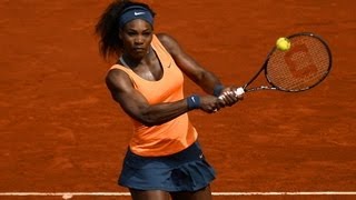 2013 Mutua Madrid Open QF WTA Highlights [upl. by Amocat204]