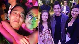 Jakbie Sweet Moments Jak Roberto Barbie Forteza and Sanya Lopez at the GMA Anniversary Party [upl. by Nesaj]