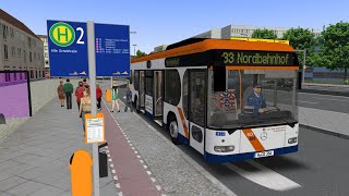 Omsi 2  Städtedreieck 3  Linie 33  Mercedes Benz Irvine Citaro [upl. by Anitreb]