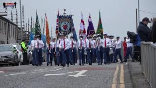 Downpatrick Flute Band  Corbet Accordion Band Parade 2024 [upl. by Adnahcal]