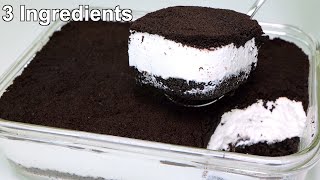 Oreo Dessert Box Recipe with 3 Ingredients [upl. by Aisul]