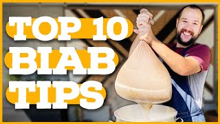 My Top 10 Tips for BREW IN A BAG BIAB [upl. by Atinomar]