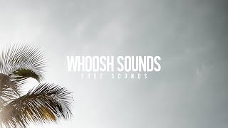 FREE Whoosh Transition Sound Effects  Creative Ryan [upl. by Dawes]