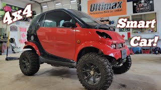 Building The Best 4x4 Smart Car Thing Looks Mint [upl. by Pope254]