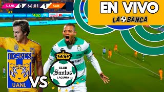 🔝¡PARTIDAZO EN EL VOLCÁN TIGRES DA LA VUELTA Y GANA 32 A SANTOS 🐯 [upl. by Eadnus]