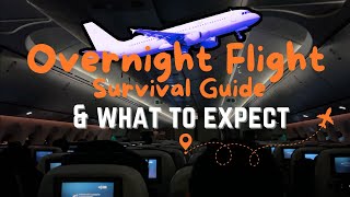 Overnight Flight Survival Guide Essential Tips amp Hacks for the Smart Traveler [upl. by Knitter]