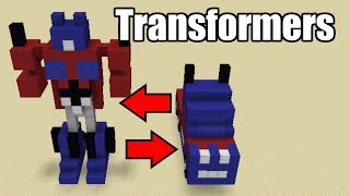 Transformers in Minecraft 114 [upl. by Aneleasor]