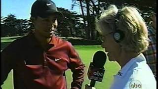 2005 World Golf Championships at Harding Park  Woods Beats Daly [upl. by Eillas]