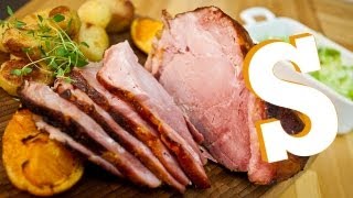 ORANGE GLAZED HAM RECIPE  SORTED [upl. by Elleiad303]