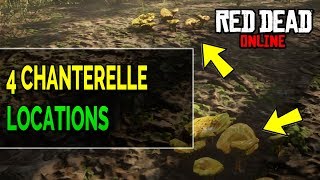 Red Dead Online Chanterelle Locations  RDR2 Online Daily Challenges [upl. by Notle]