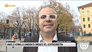 TG BASSANO 25022019  ANGELO VERNILLO CANDIDATO SINDACO DEL CENTROSINISTRA [upl. by Lynnell839]