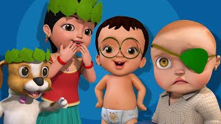 রাজা রানী পুলিশ চোর  Chor Police Game  Bengali Rhymes for Children  Infobells [upl. by Revell]