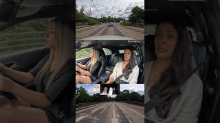 BRAKE AND THEN CLUTCH driving lesson learn howto drive car london road funny [upl. by Akym]