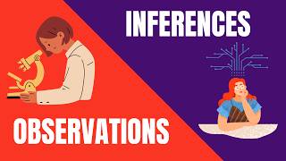 Observations and Inferences Whats the Difference [upl. by Shara]