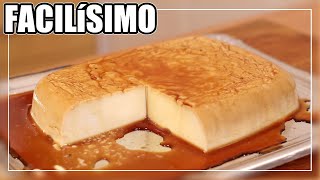 El FLAN en solo 3 MINUTOS con 3 INGREDIENTES  Sin Huevo y Sin Horno [upl. by Festa]