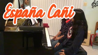 Espana Cani  Piano Duet arr by William Gillock [upl. by Annairda]