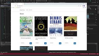 2 Bokhandel Webbshop  Cart  Checkout  ASPNET Core MVC Projekt [upl. by Atteloc57]